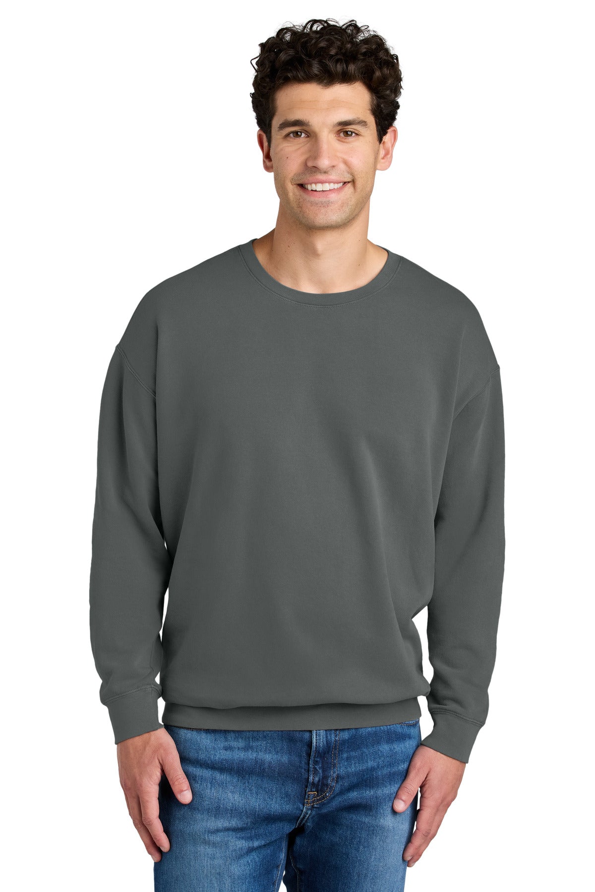6.4-ounce 100% ring spun US cotton Garment-dyed for a lived- - Pepper