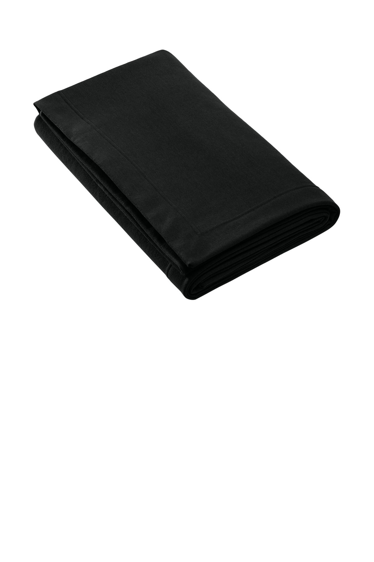 8-ounce 50/50 US cotton/poly Heavy Blend features a cozy bru - Black