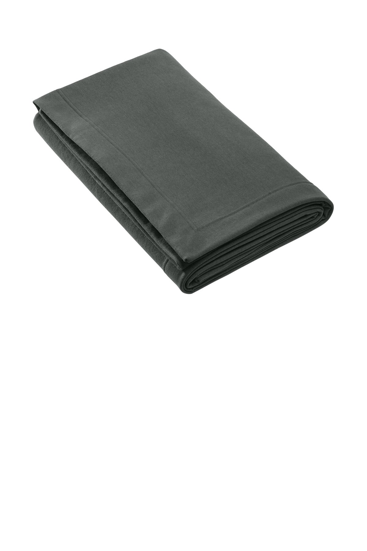 8-ounce 50/50 US cotton/poly Heavy Blend features a cozy bru - Charcoal
