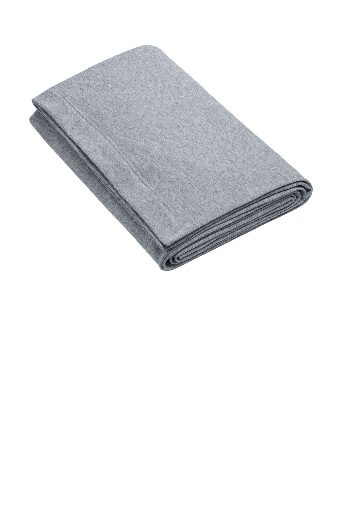 8-ounce 50/50 US cotton/poly Heavy Blend features a cozy bru - Sport Grey