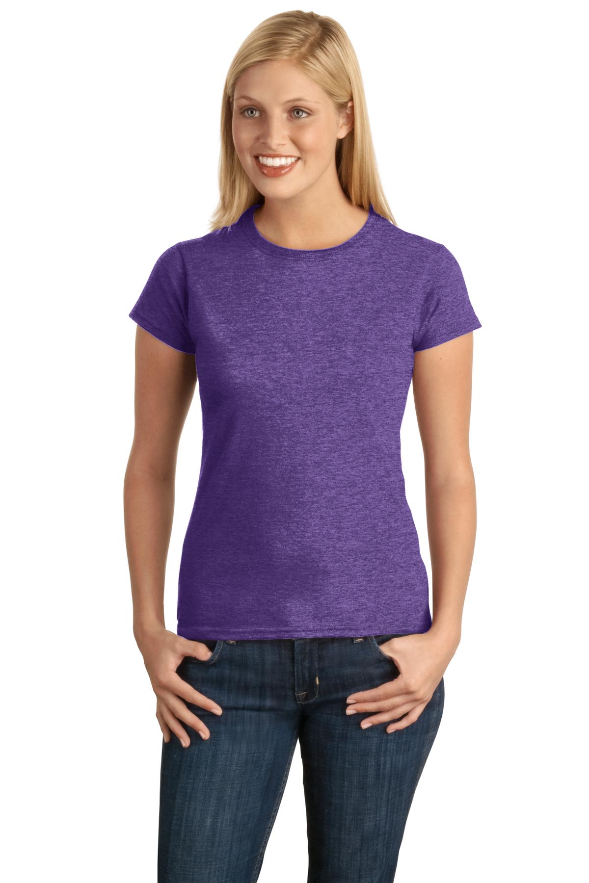 4.5-ounce 100% ring spun cotton 90/10 cotton/poly (Antique C - Heather Purple