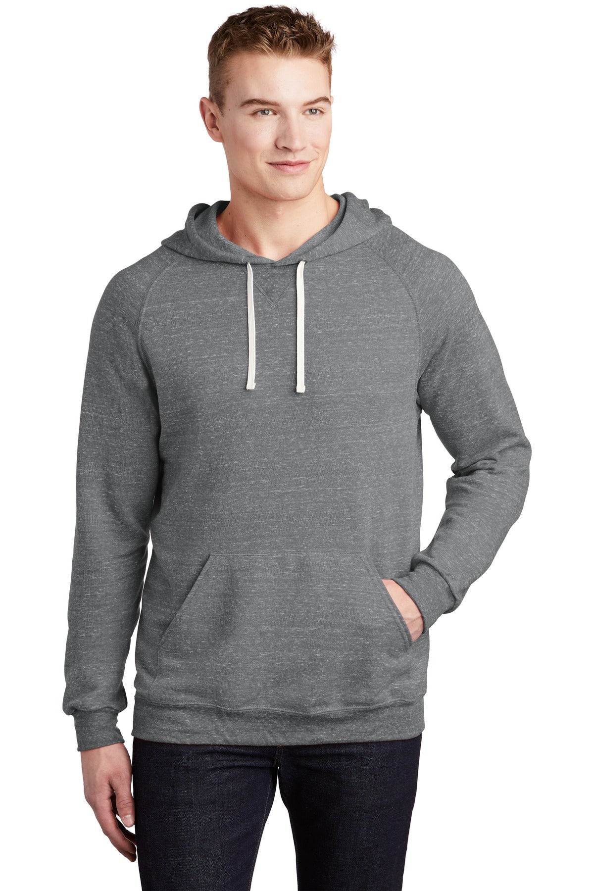 7.2-ounce 66/34 poly/ring spun cotton French terry Classic f - Charcoal