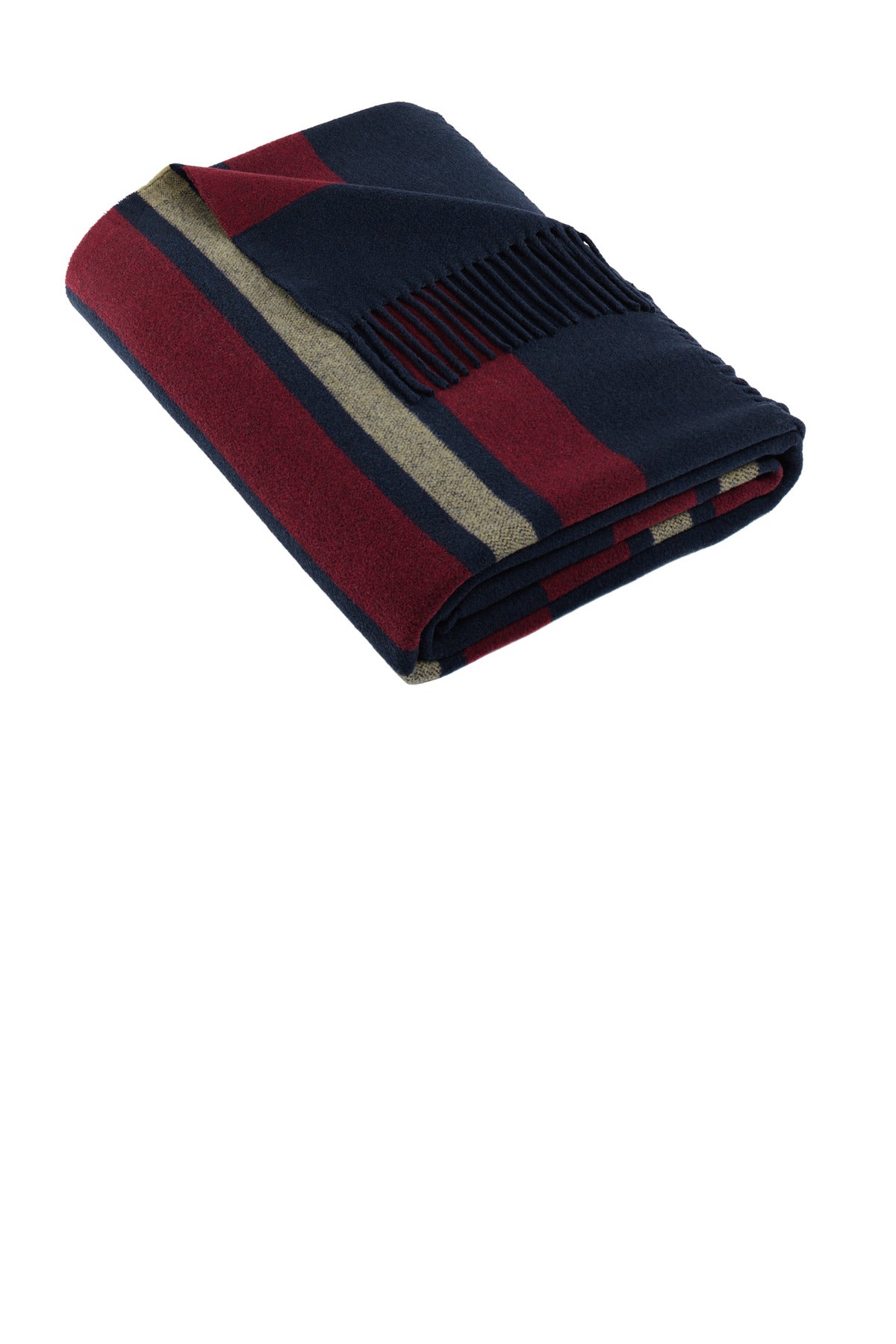 A heritage of quality and craftsmanship is woven into this d - Navy Blazer / Ruby Wine/ Camel