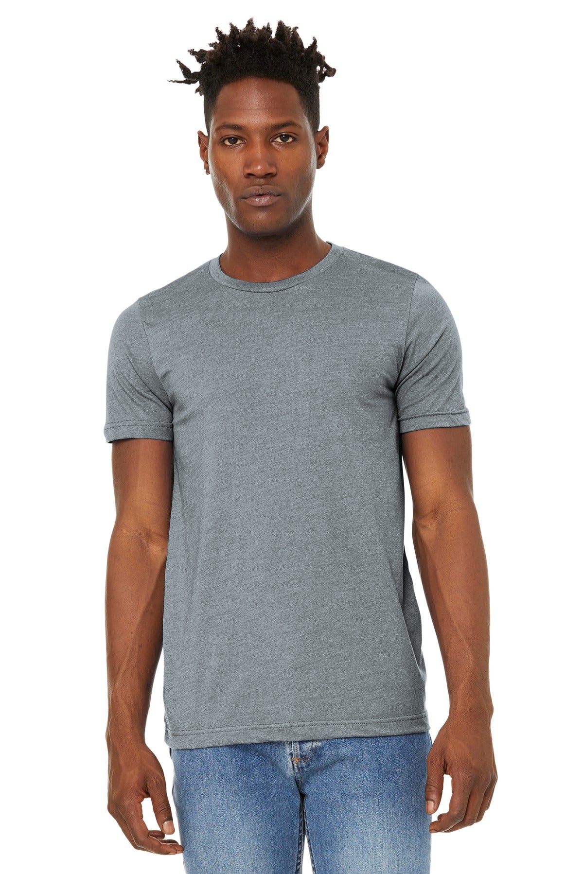 Retail fit Tear-away label Side seamed Shoulder taping 4.2-o - Athletic Heather