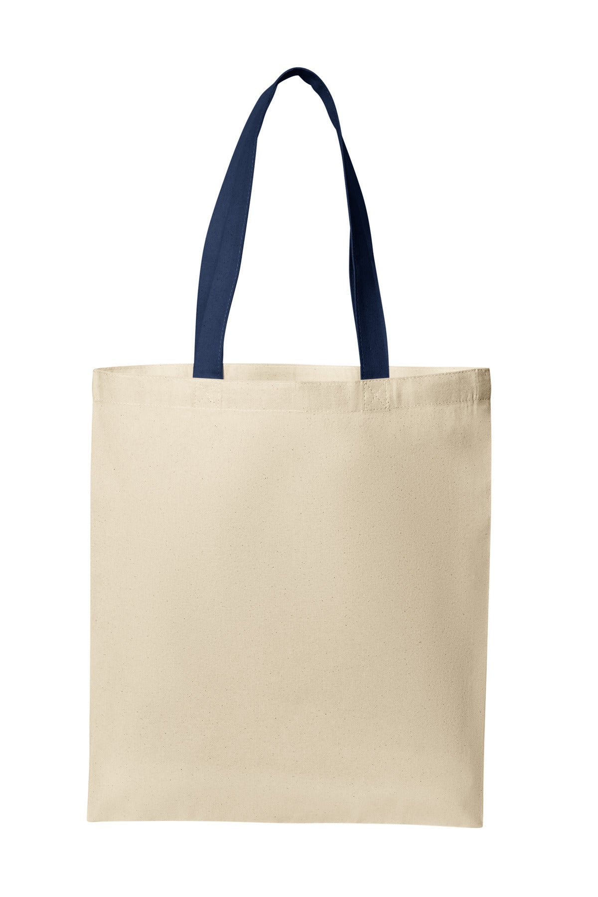 Port Authority® Core Cotton To-Natural/ River Blue Navy