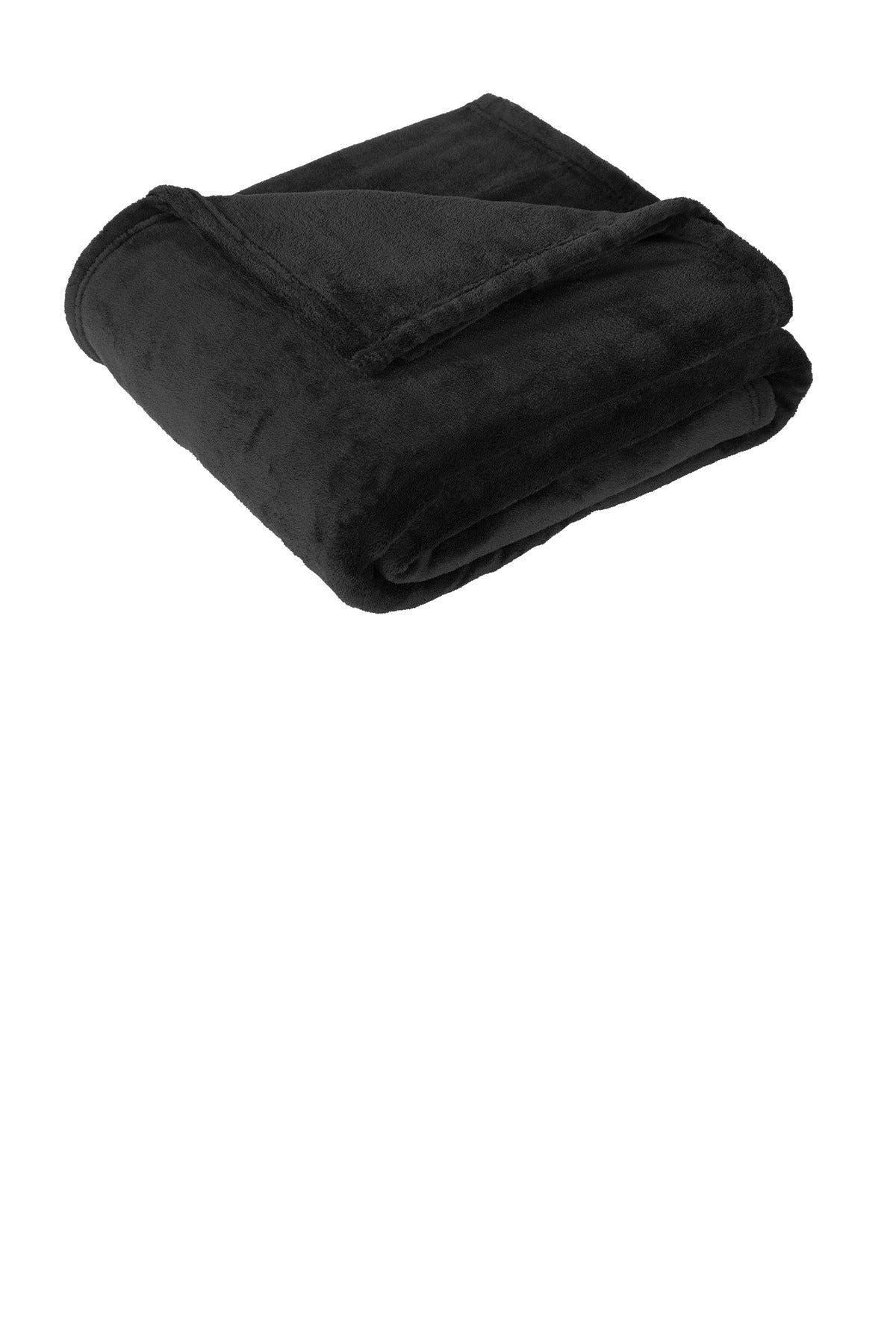 Our ultra plush banket now in an ultra large size! This velv - Deep Black