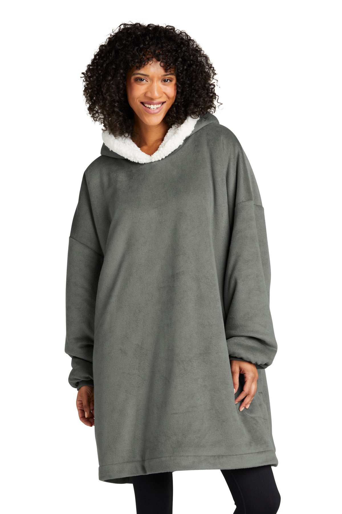Wrap yourself up in the blanket you can wear! This oversized - Hearth Grey