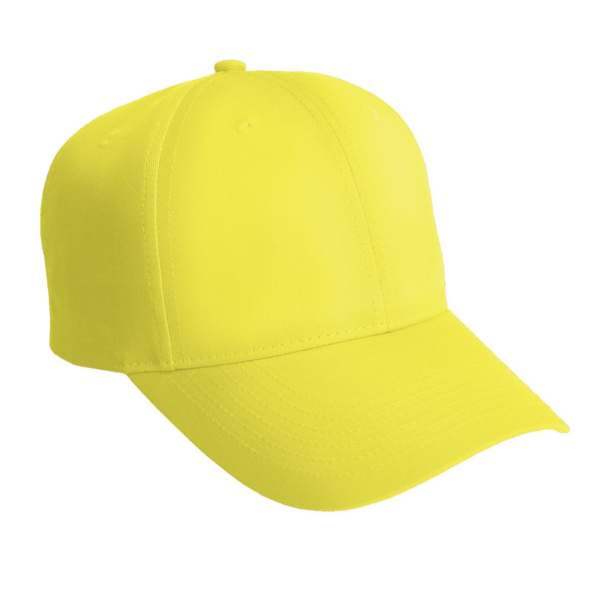 This non-ANSI certified cap features a grey underbill and keeps your visibility and budget in mind.F