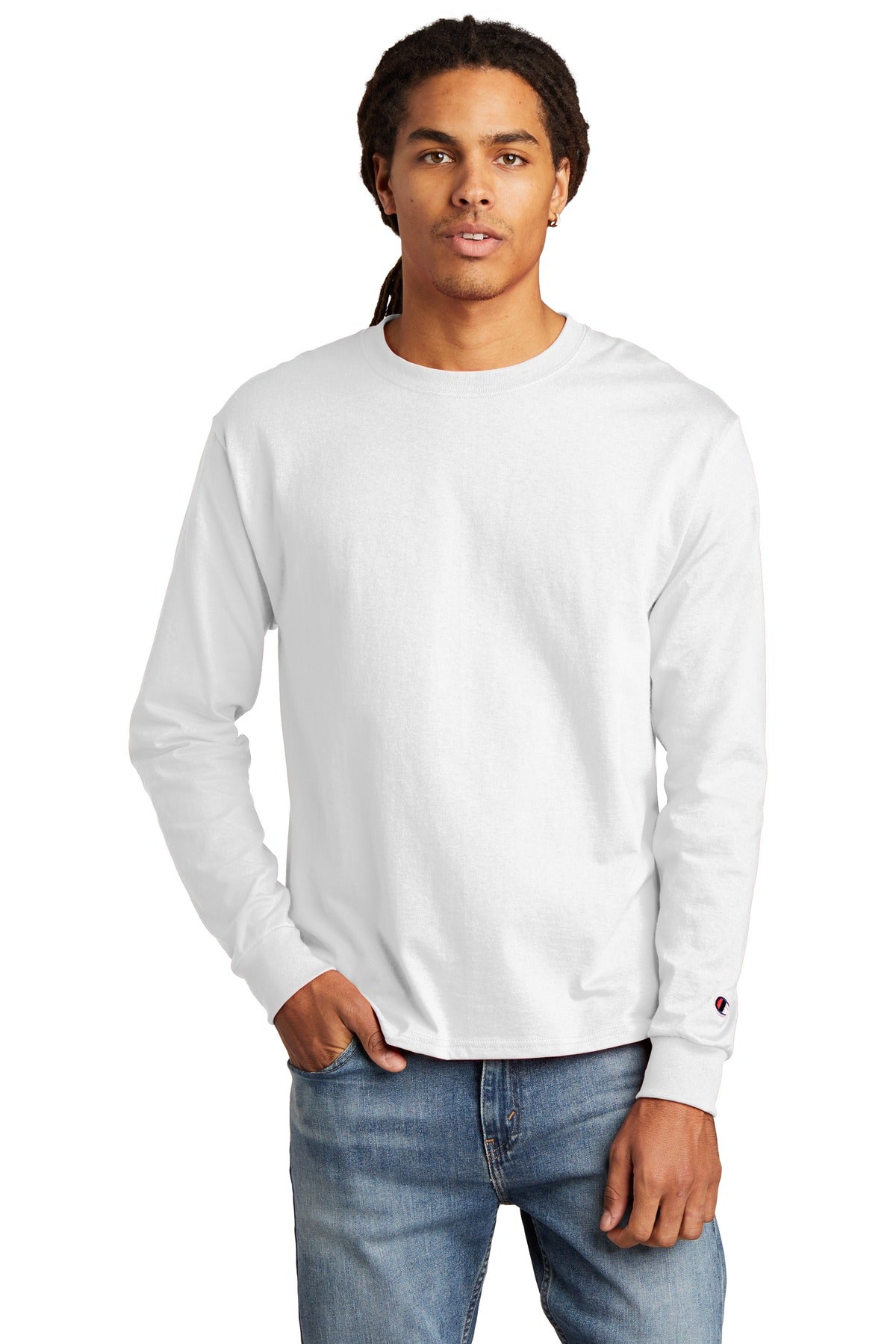 5.2-ounce 100% cotton 99/1 cotton/poly (Ash) 90/10 cotton/po - White