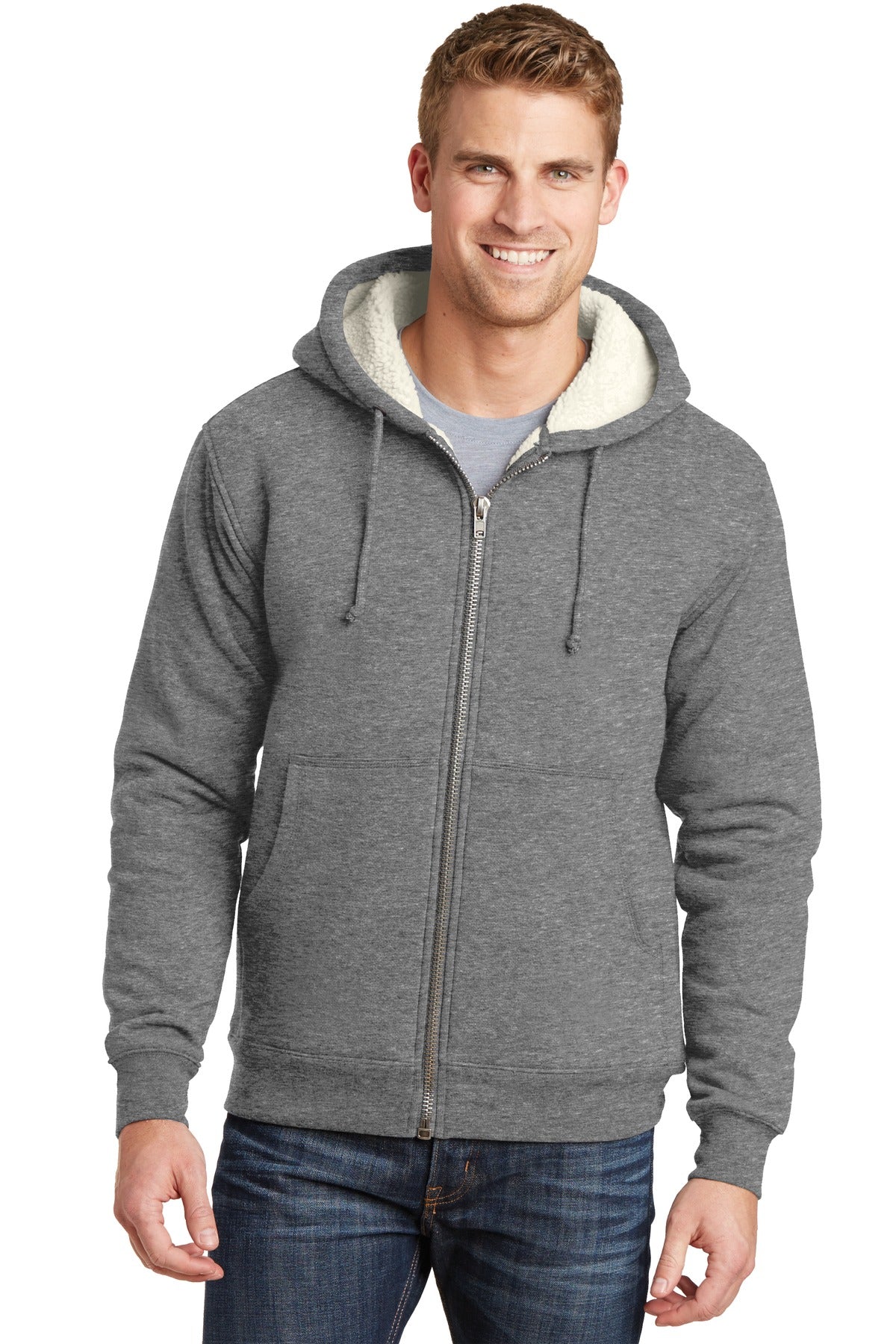 For chilly days on the jobsite nothing beats this hardworkin - Grey
