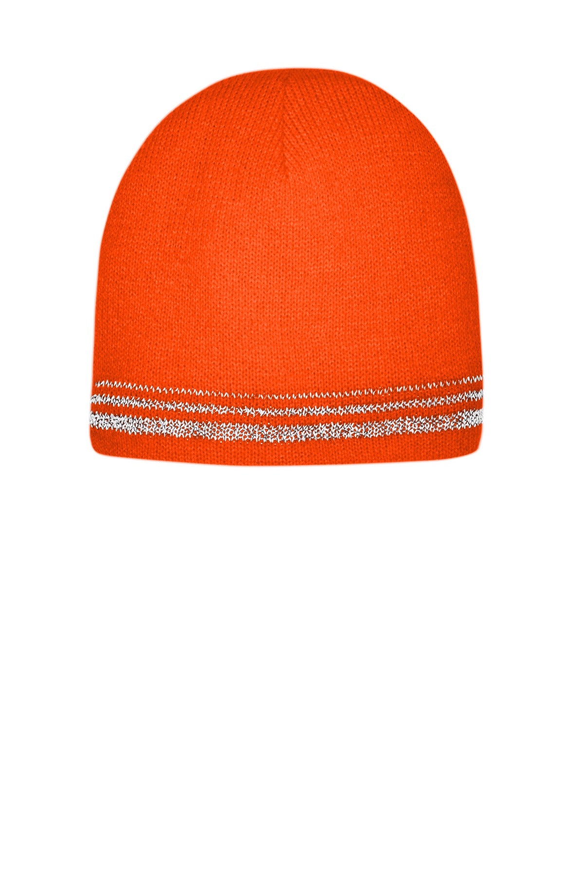 Fabric: 100% acrylic; 100% poly fleece liningFeatures: 3 reflective stripes