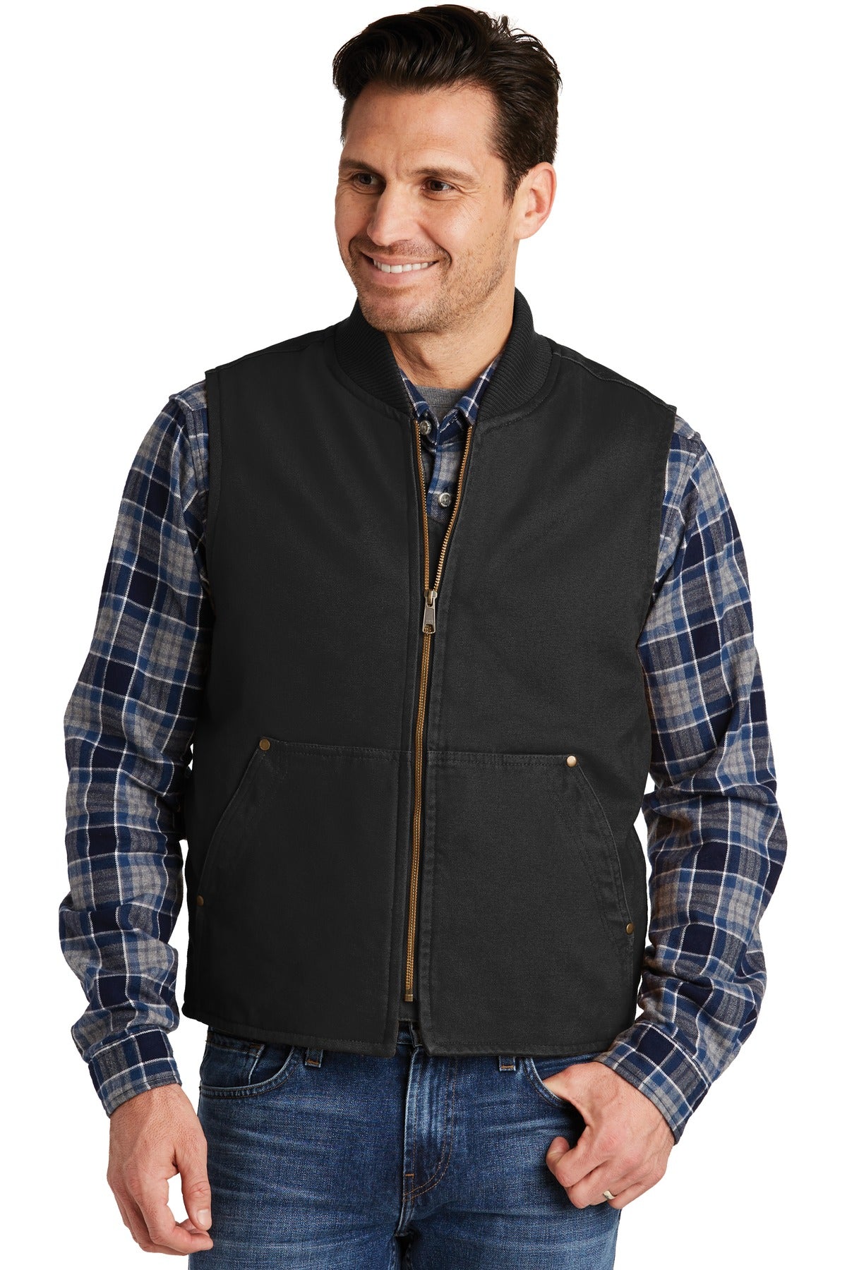 Rugged and ready to take on the toughest jobs this warm soft - Black