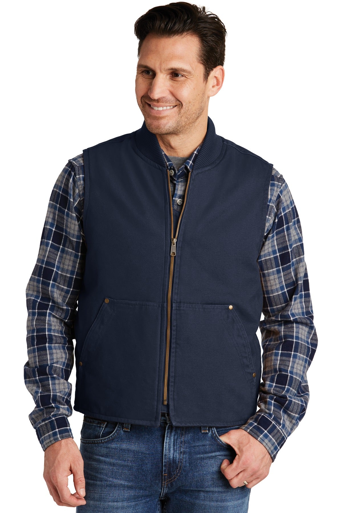 Rugged and ready to take on the toughest jobs this warm soft - Navy