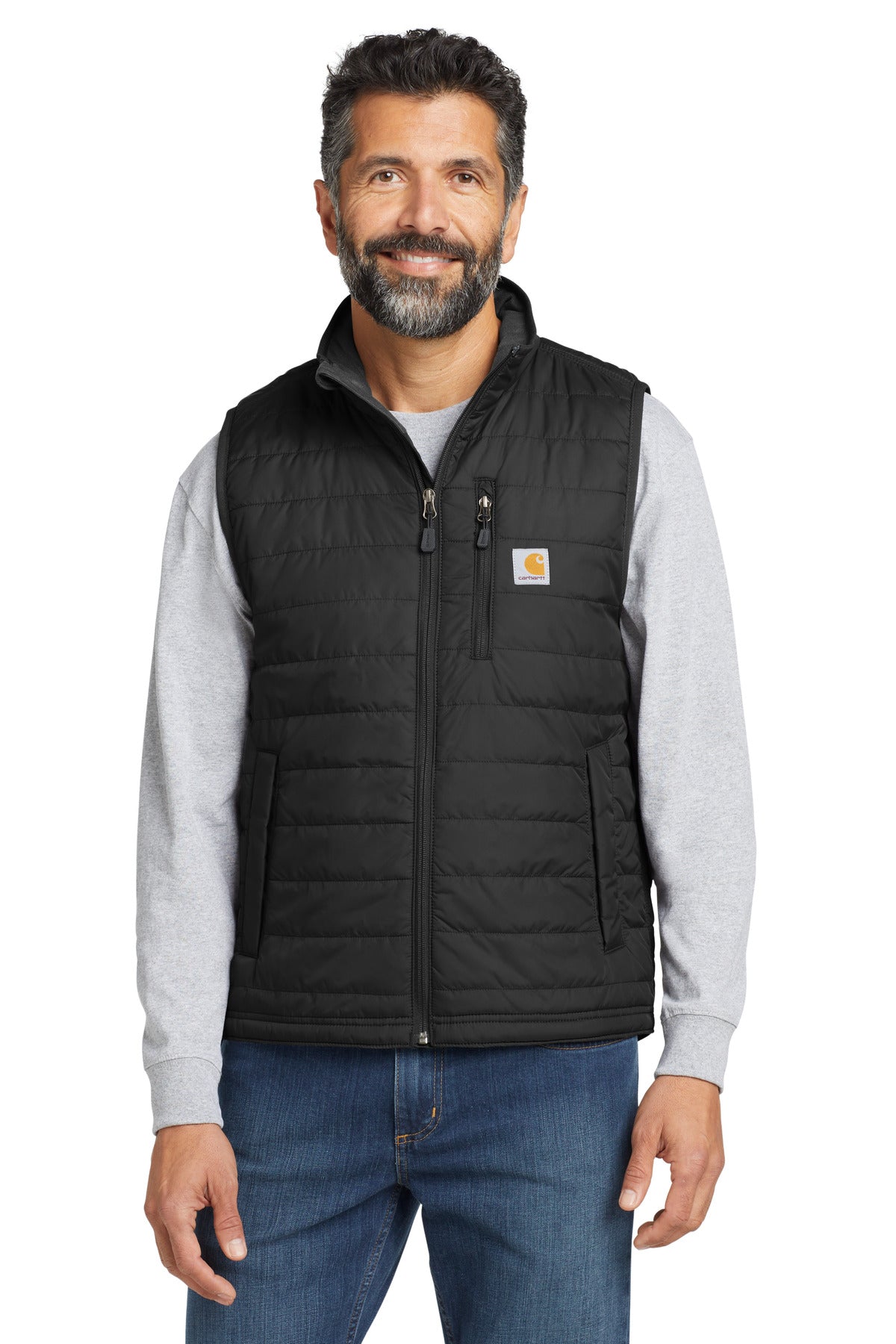 When it's just cold enough to call for core warmth this insu - Black