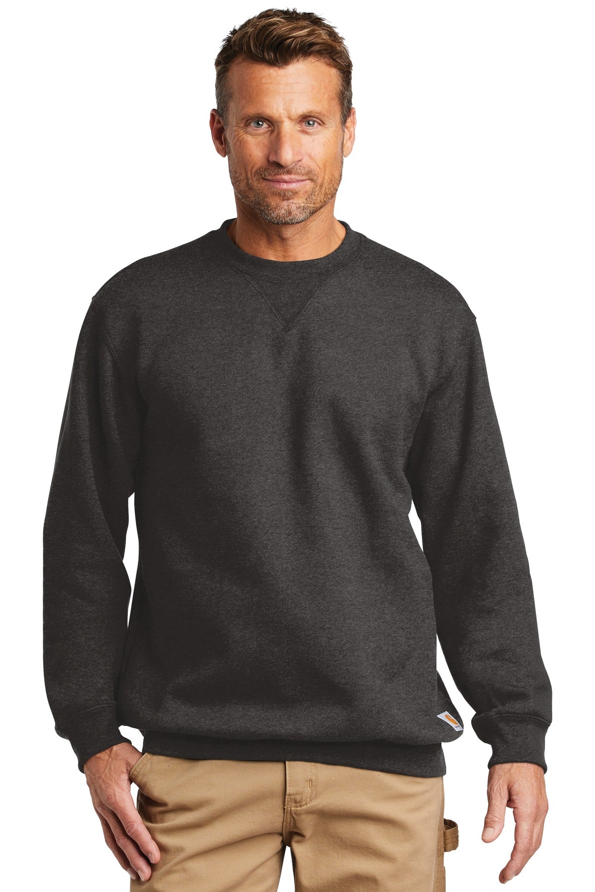 A comfortable layer for when the temperature drops this swea - Carbon Heather