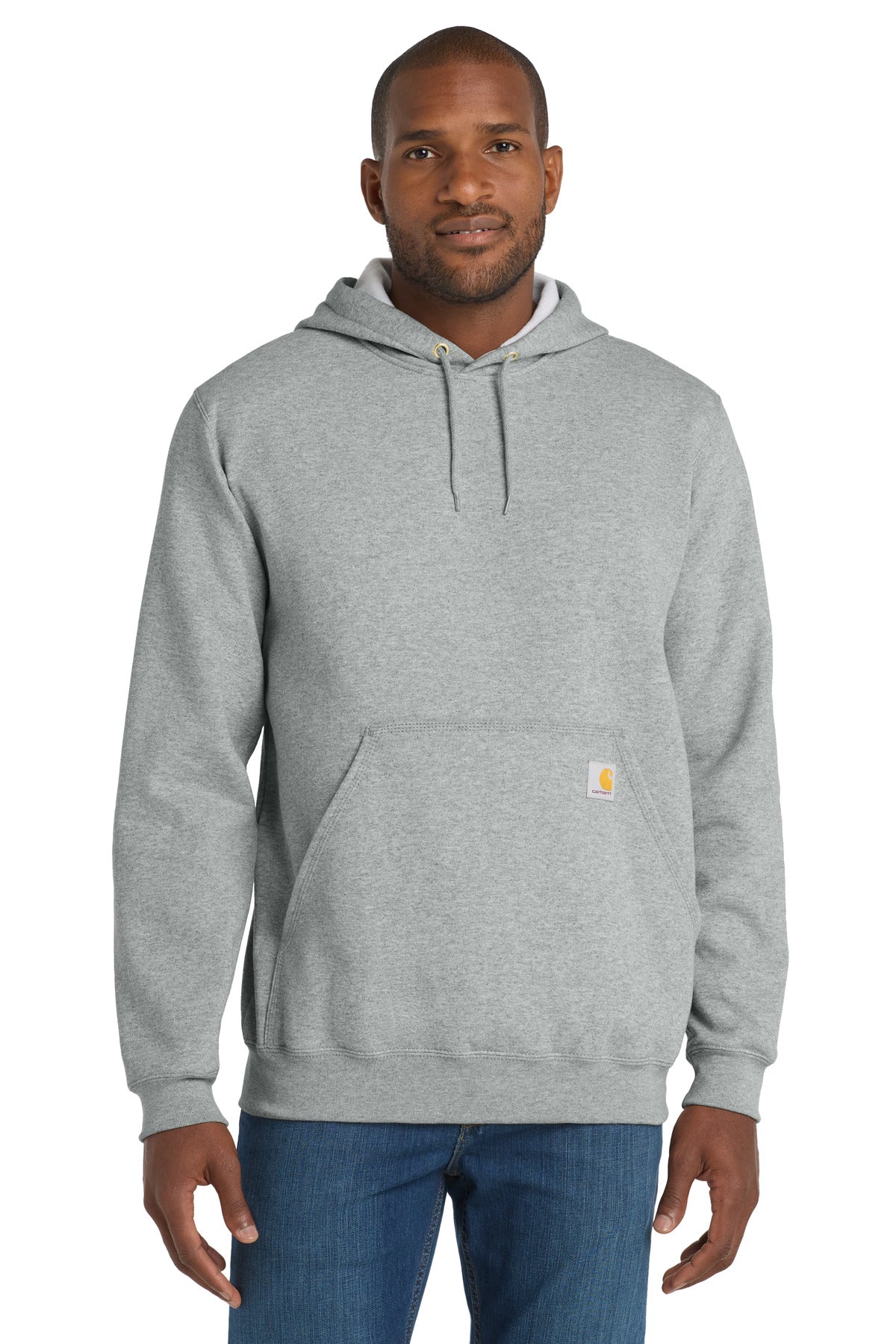 Show your Carhartt pride in this versatile layerable sweatsh - Heather Grey