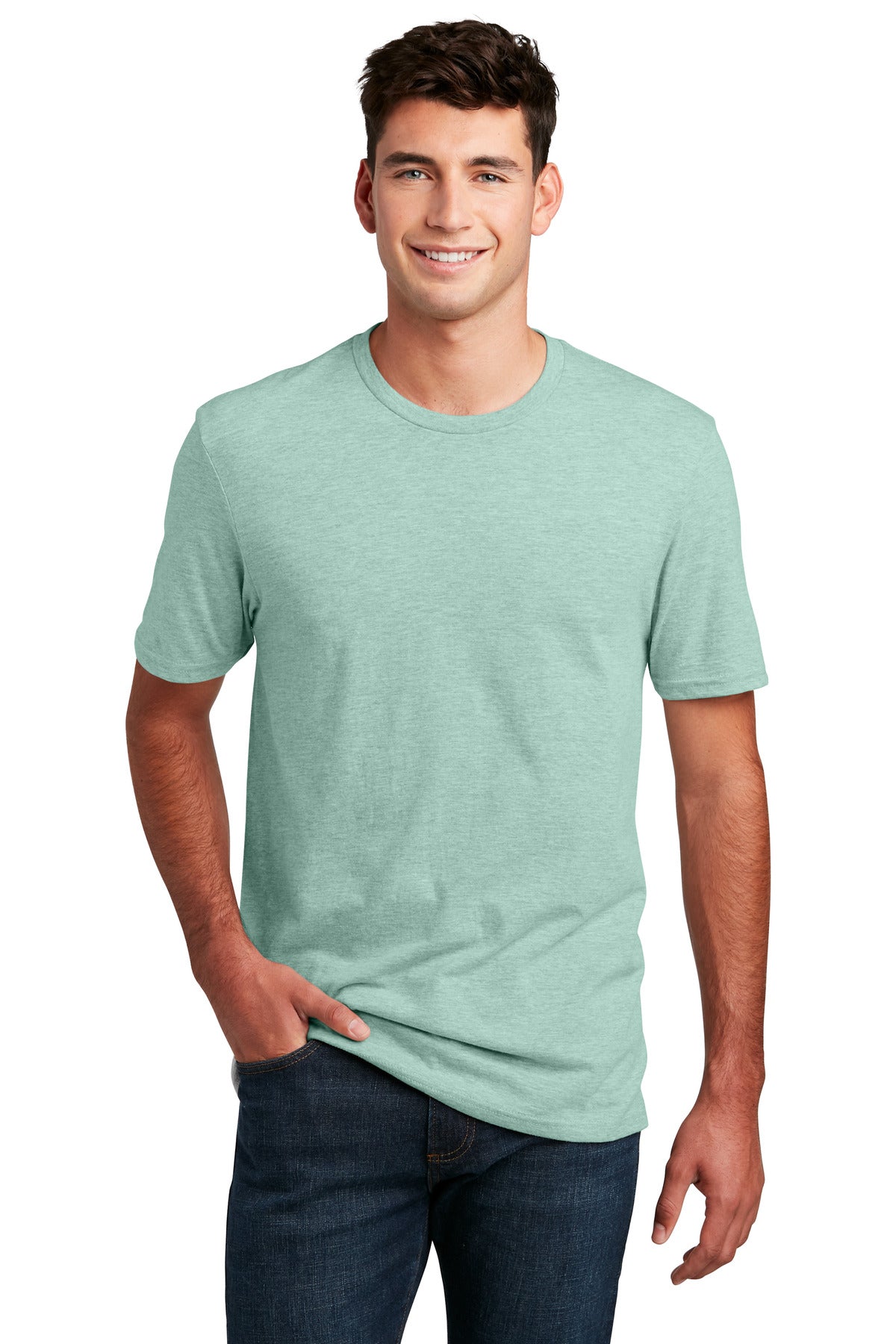 Enjoy 100% pure tee perfection from the softest blend.4.3-ou - Heathered Dusty Sage