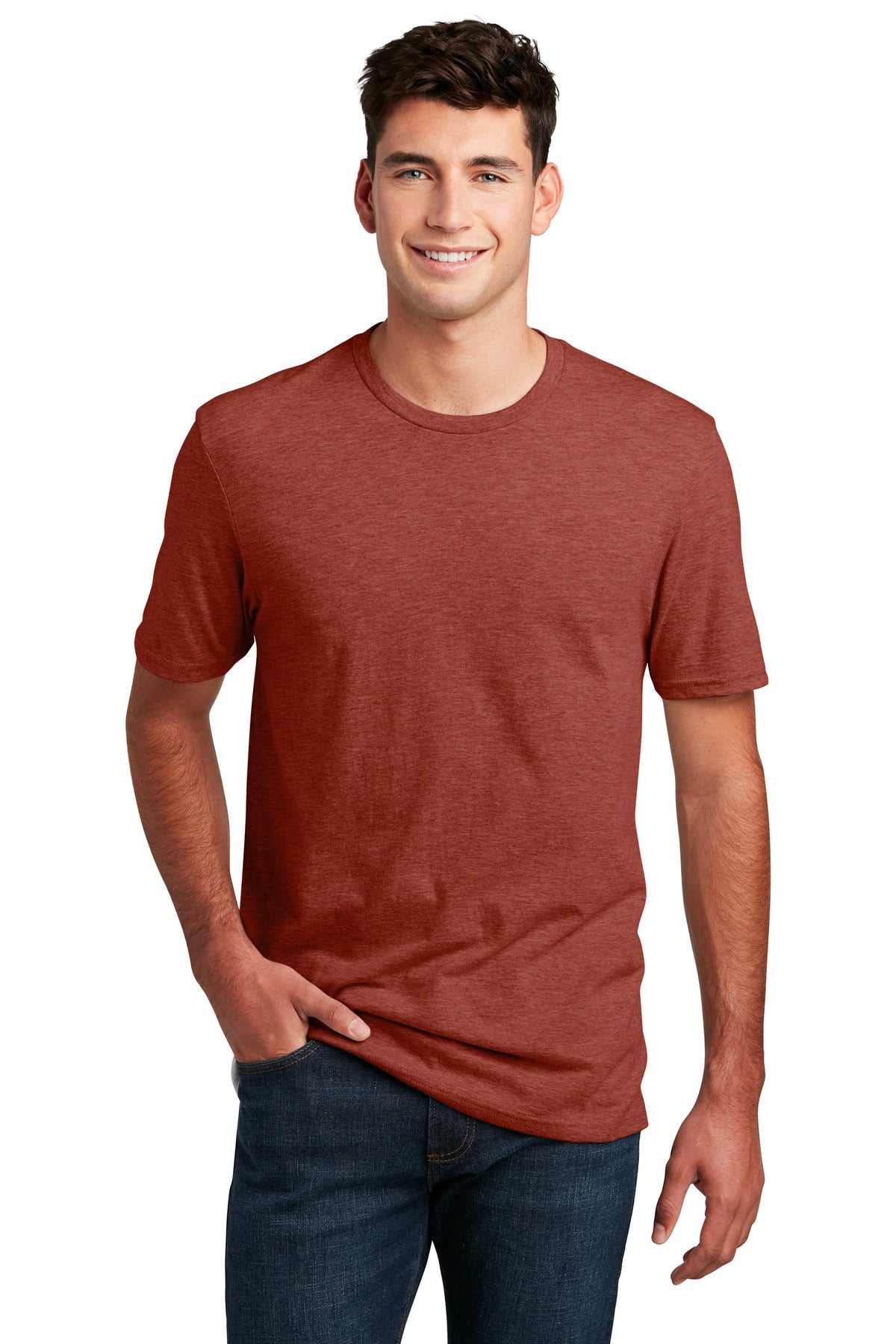 Enjoy 100% pure tee perfection from the softest blend.4.3-ou - Heathered Russet