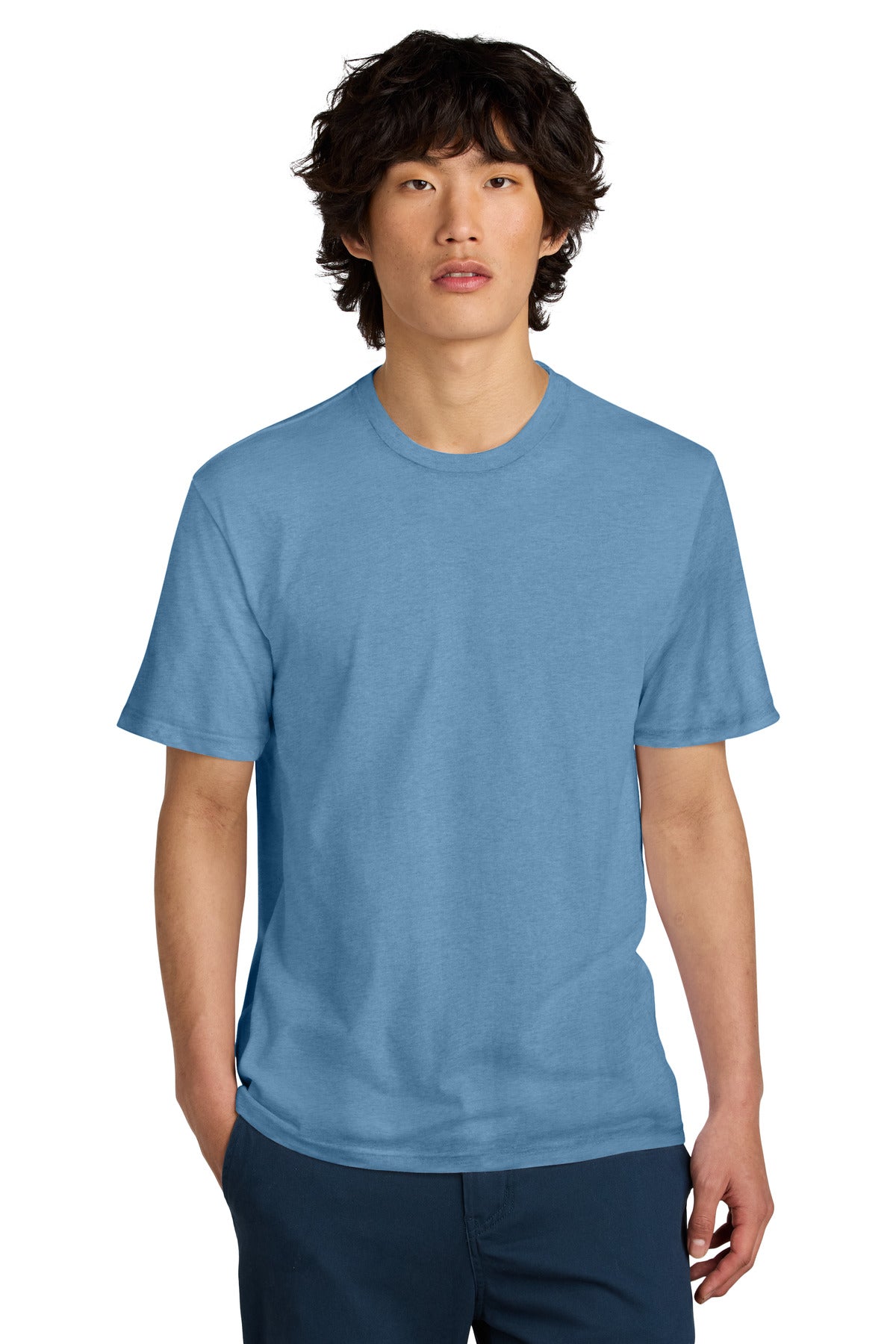 An effortless perfect tee for everyday wear. 4.3-ounce 100% - Tundra Blue