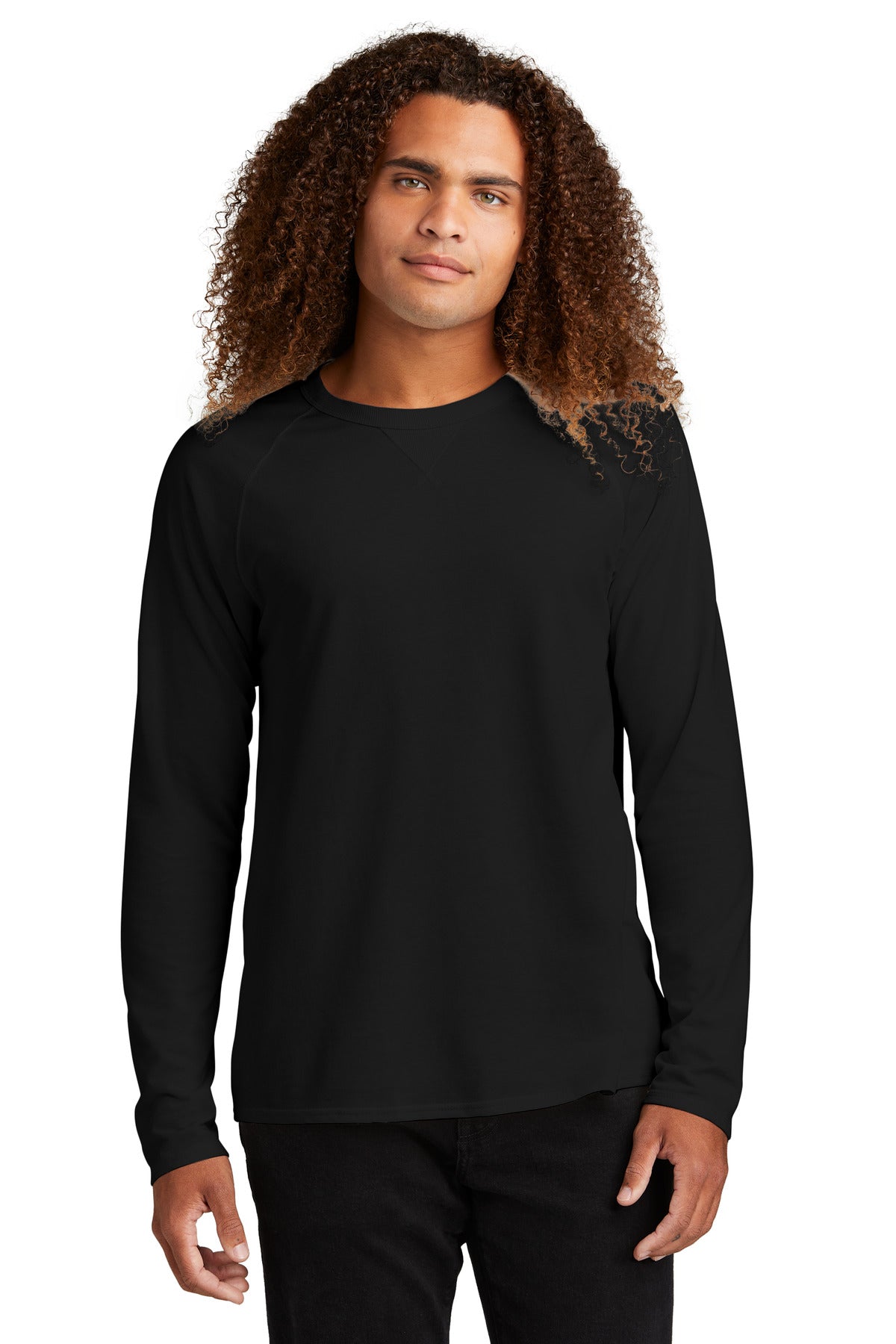 A laid-back vibe captured in the casual ease of French terry - Black
