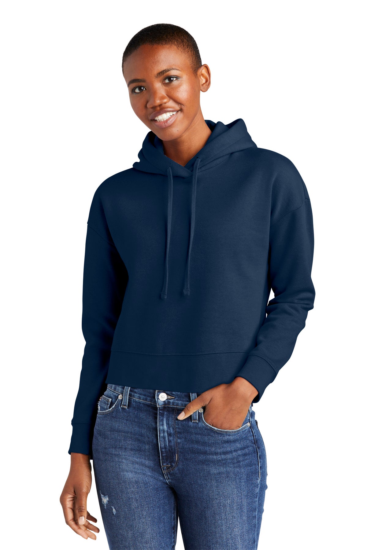 An ideal canvas for decorators this soft fleece is everythin - New Navy