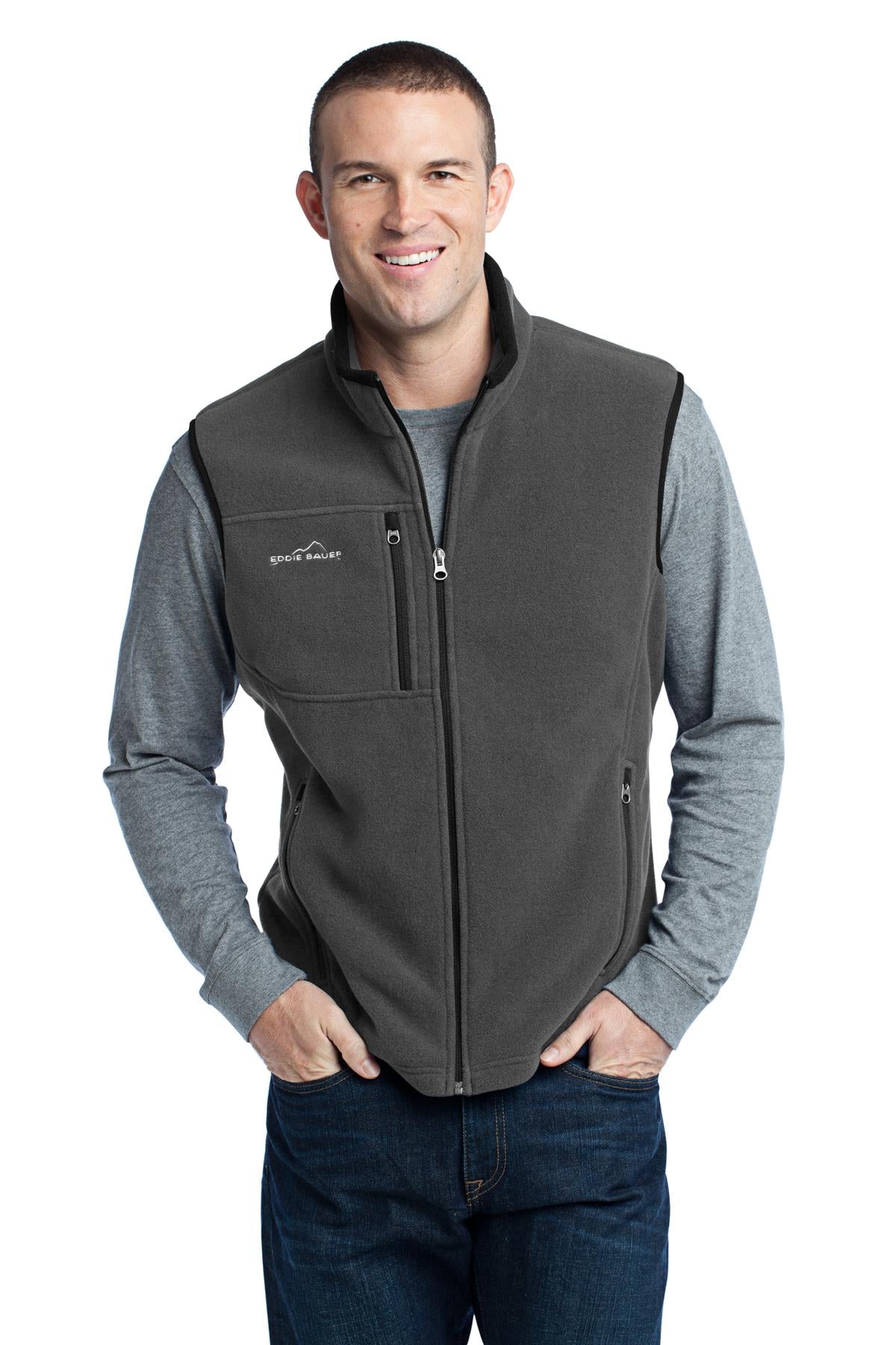 Ward off early morning chills by insulating your core with t - Grey Steel