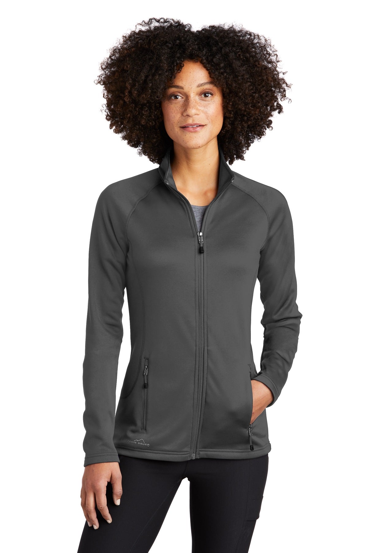 Built for versatility this smooth-faced brushed back fleece - Iron Gate