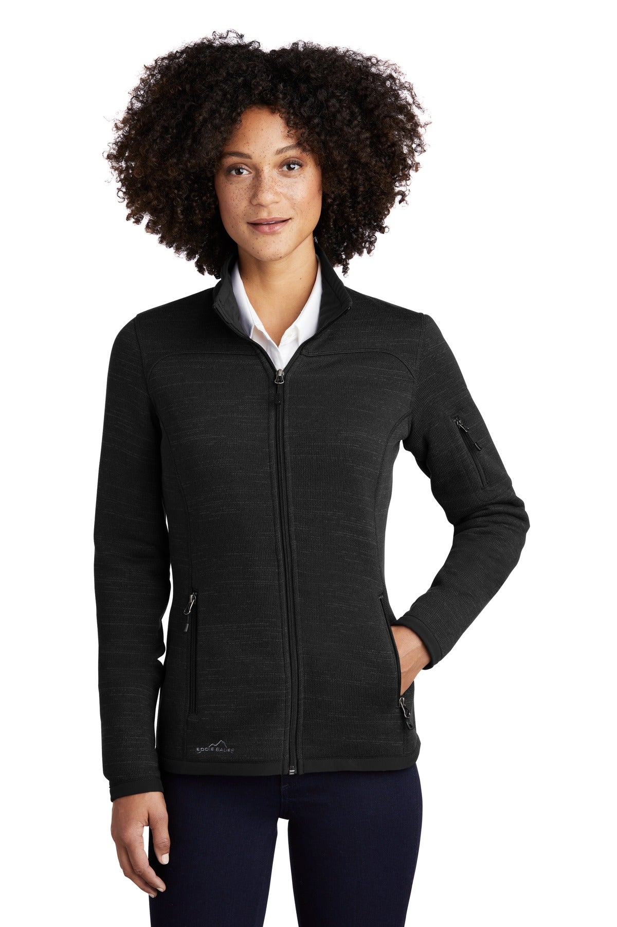 With an authentic outdoorsy lodge look this refined sweater - Black