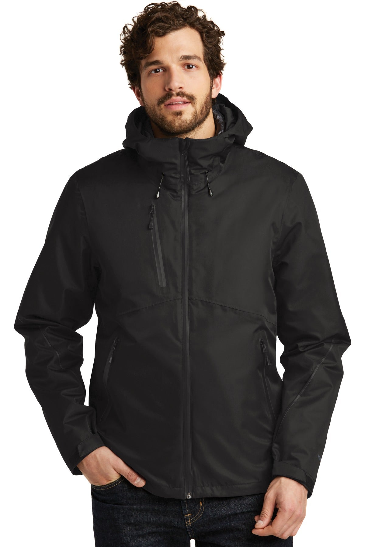 With a fully seam-sealed shell engineered from extremely wat - Black/ Black