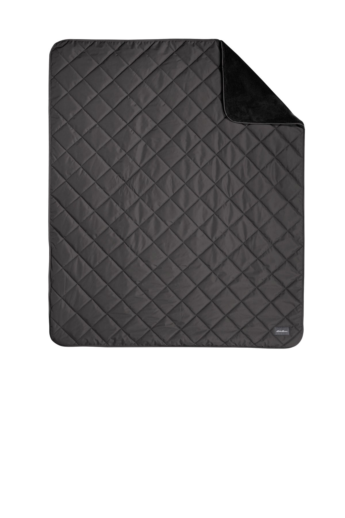 This warm insulated blanket is designed for adventures both - Grey Steel/ Black