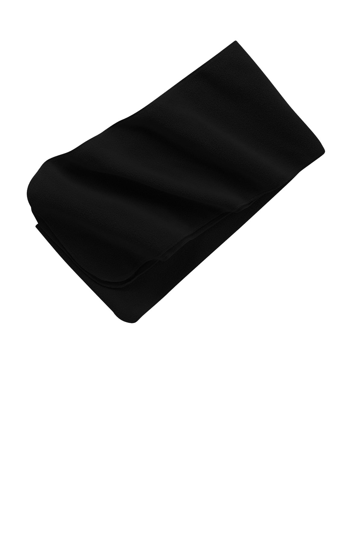 This soft and warm scarf offers extra coverage. 7.4-ounce 10 - Black