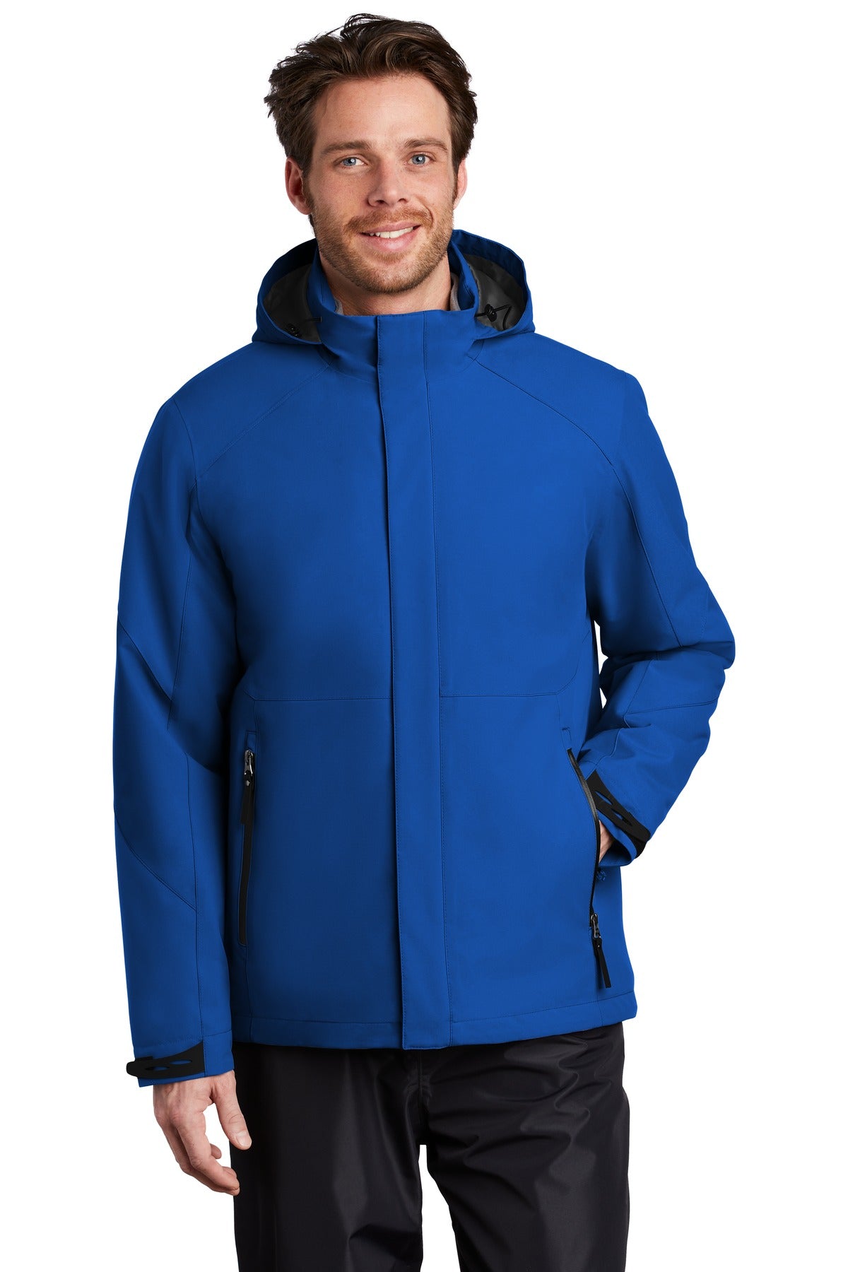 A weapon against cold and wet this insulated tech jacket del - Cobalt Blue