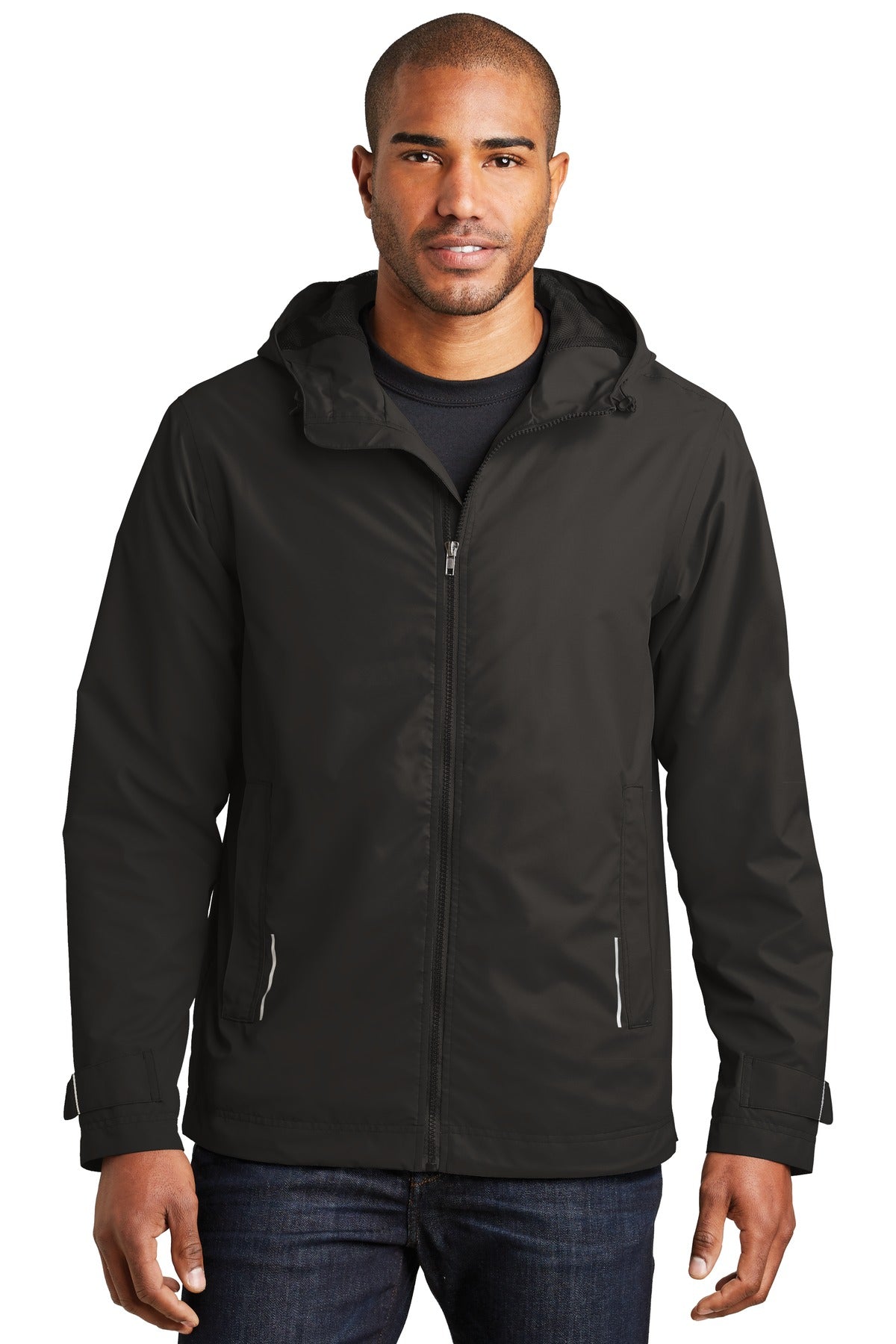 We reinvented our classic rain jacket with this critically s - Black