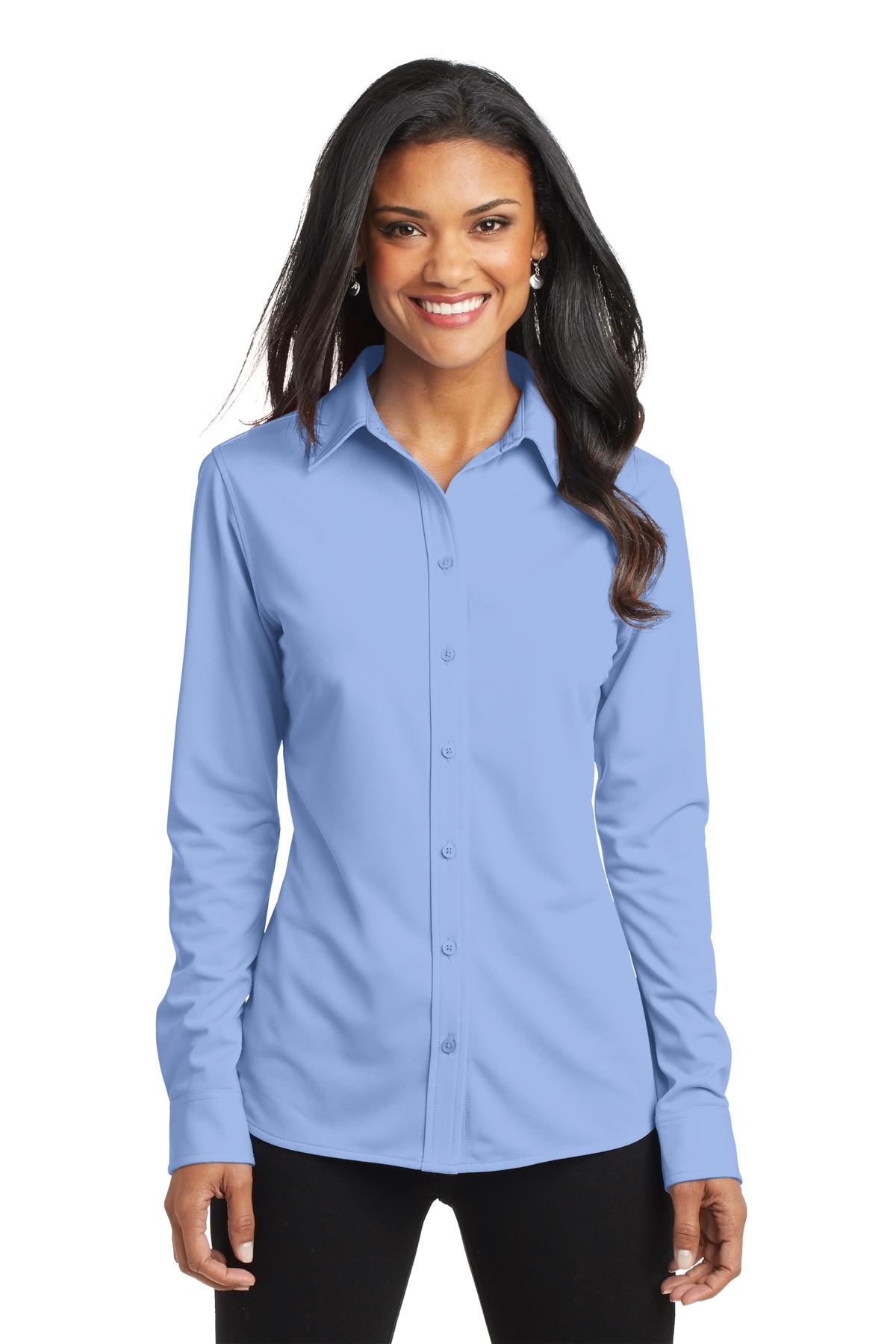 Designed for modern office pros and urban commuters our slee - Dress Shirt Blue