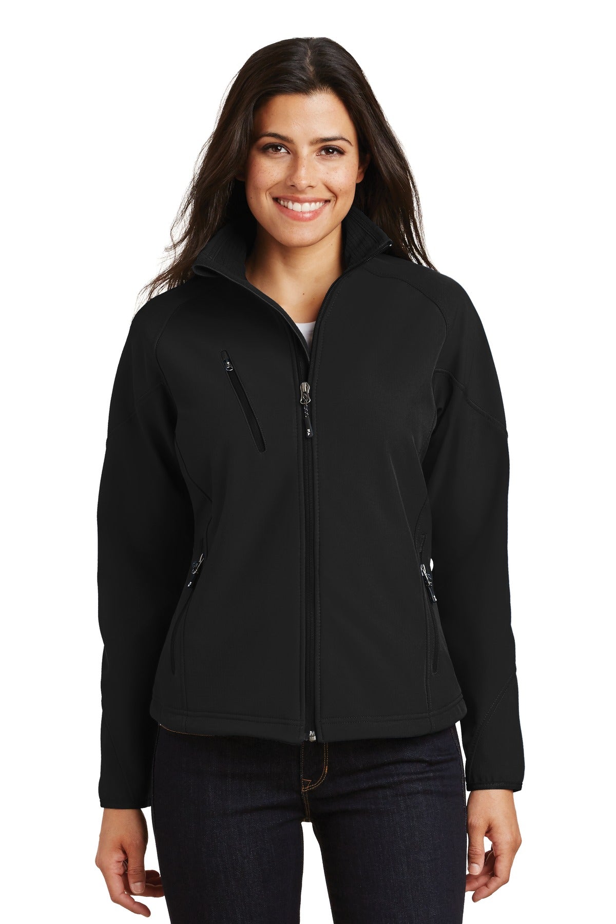 Perfect for everyday wear our soft shell jackets have an und - Black