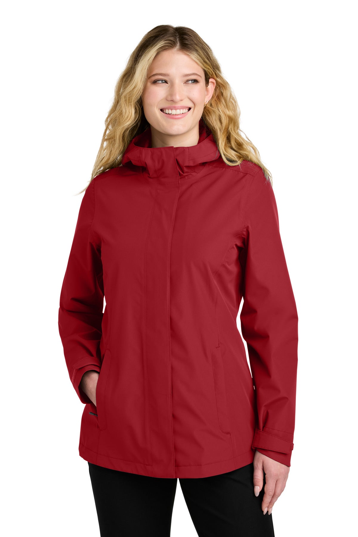 Designed to shrug off wet conditions this carbon neutral C-F - Rich Red
