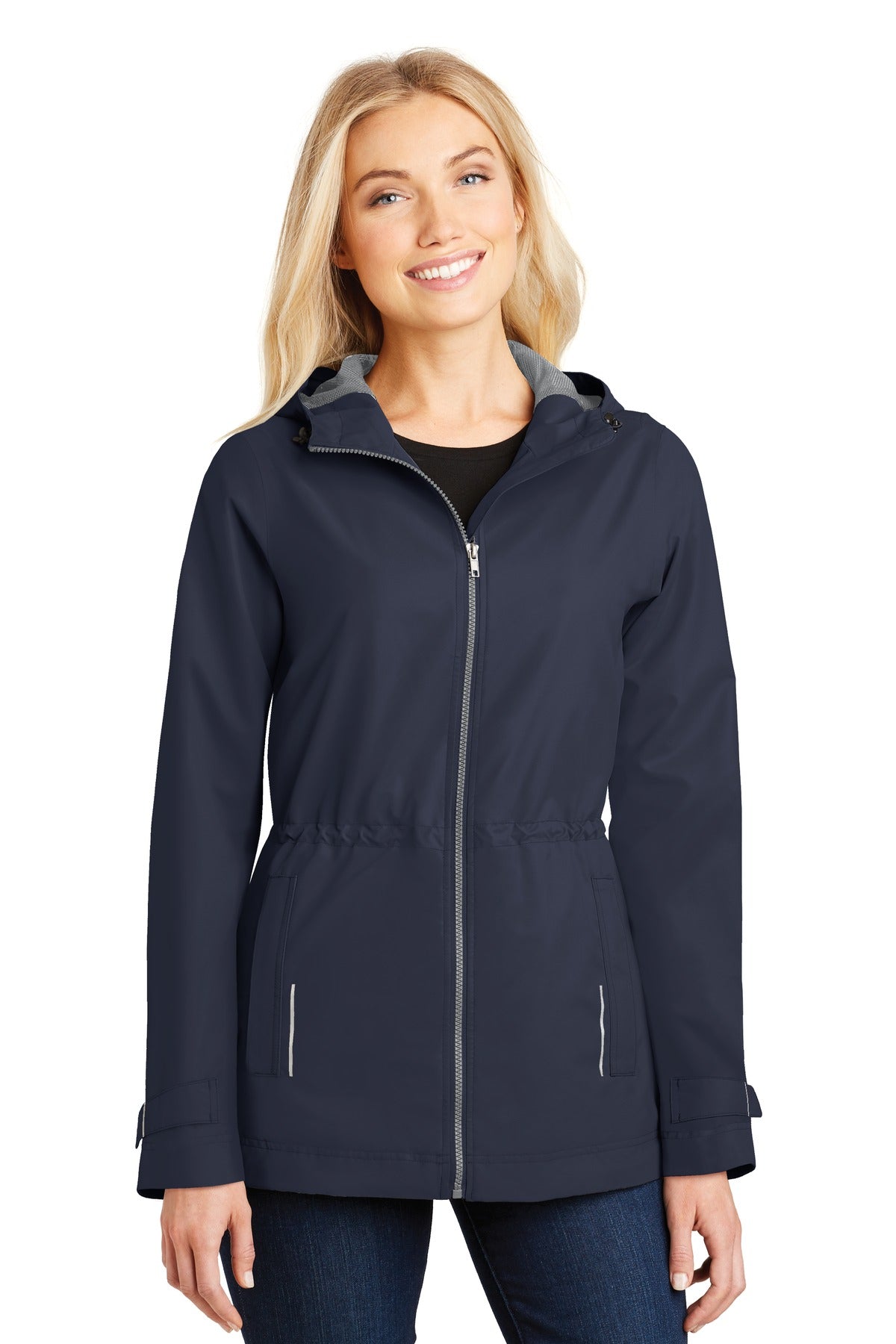 We reinvented our classic rain jacket with this critically s - Navy