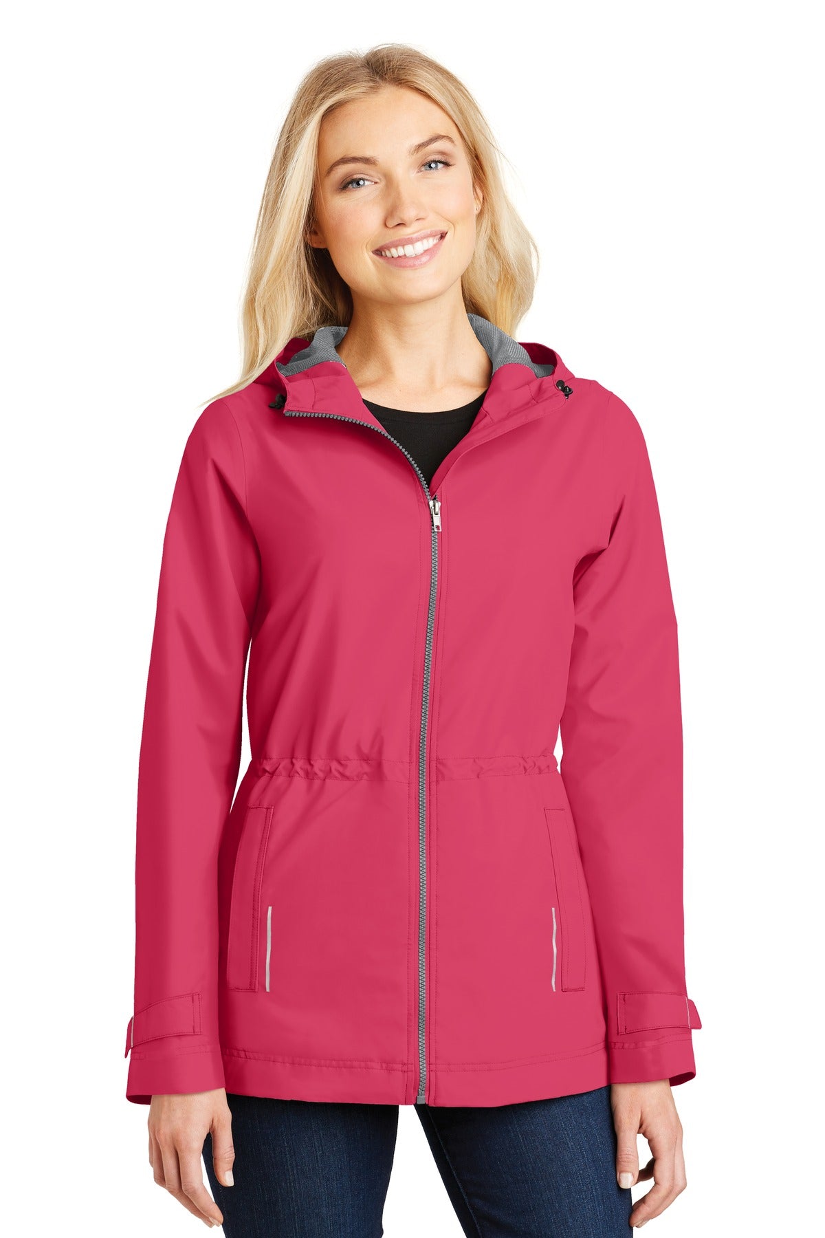 We reinvented our classic rain jacket with this critically s - Pink Horizon