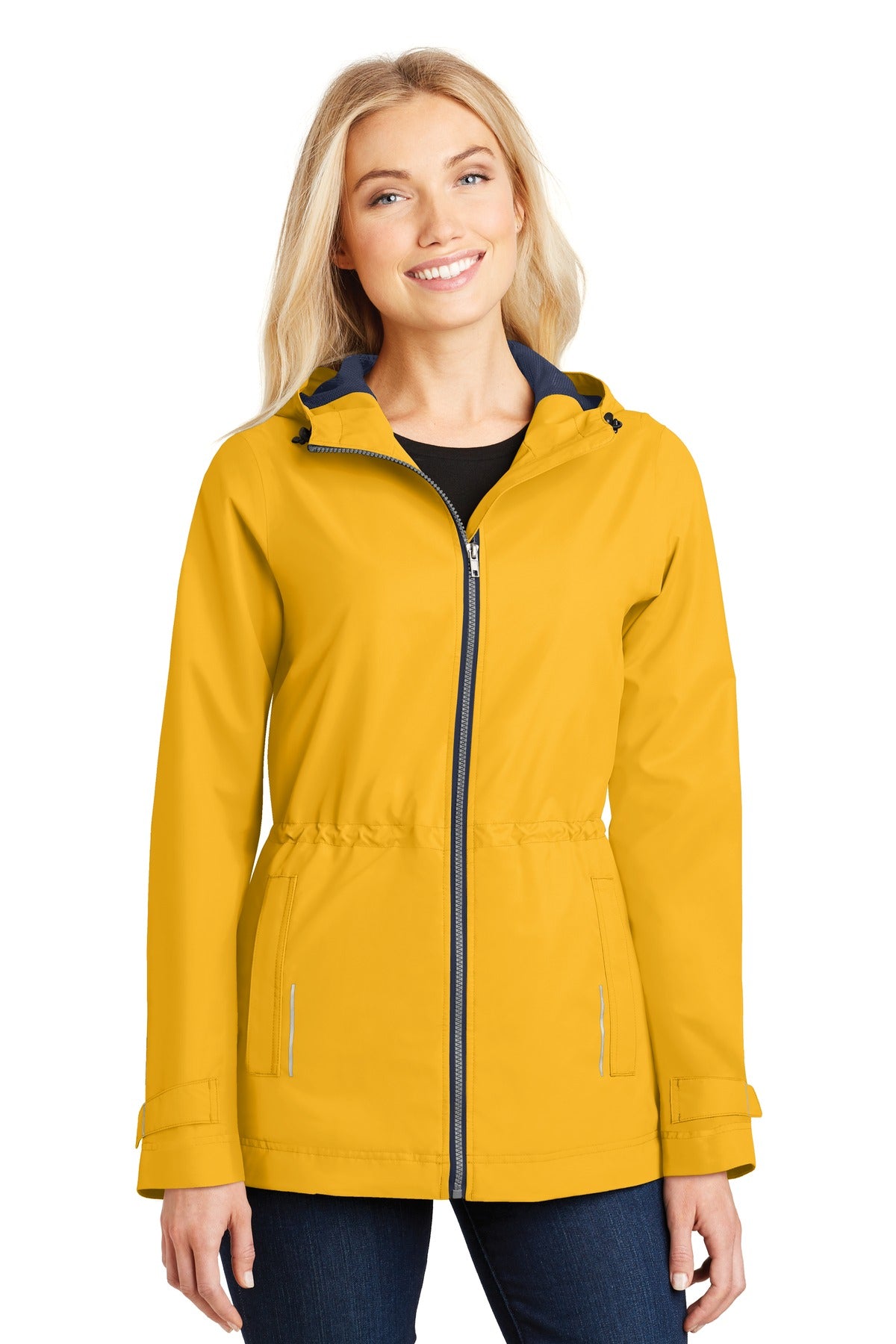We reinvented our classic rain jacket with this critically s - Slicker Yellow