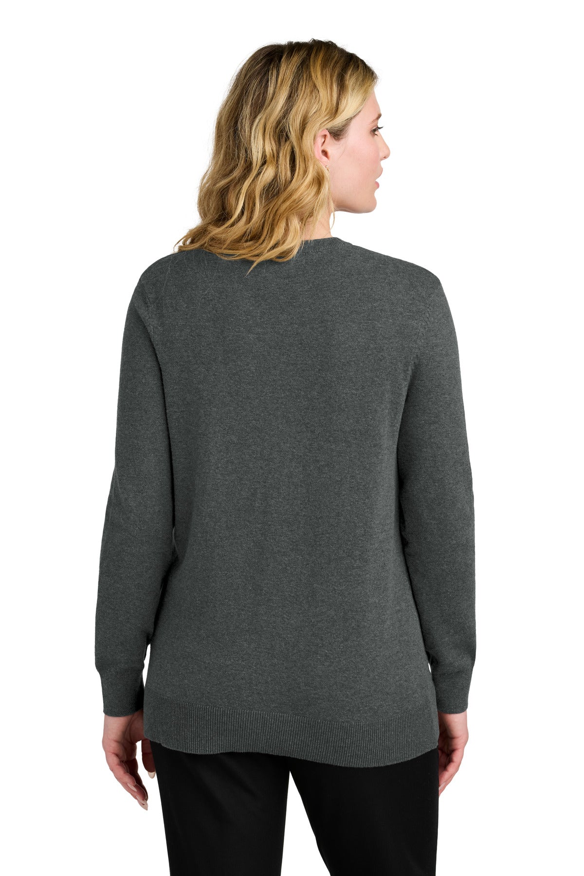 Port Authority® Women's Easy Care Button-Up Cardigan Sweater LSW4150