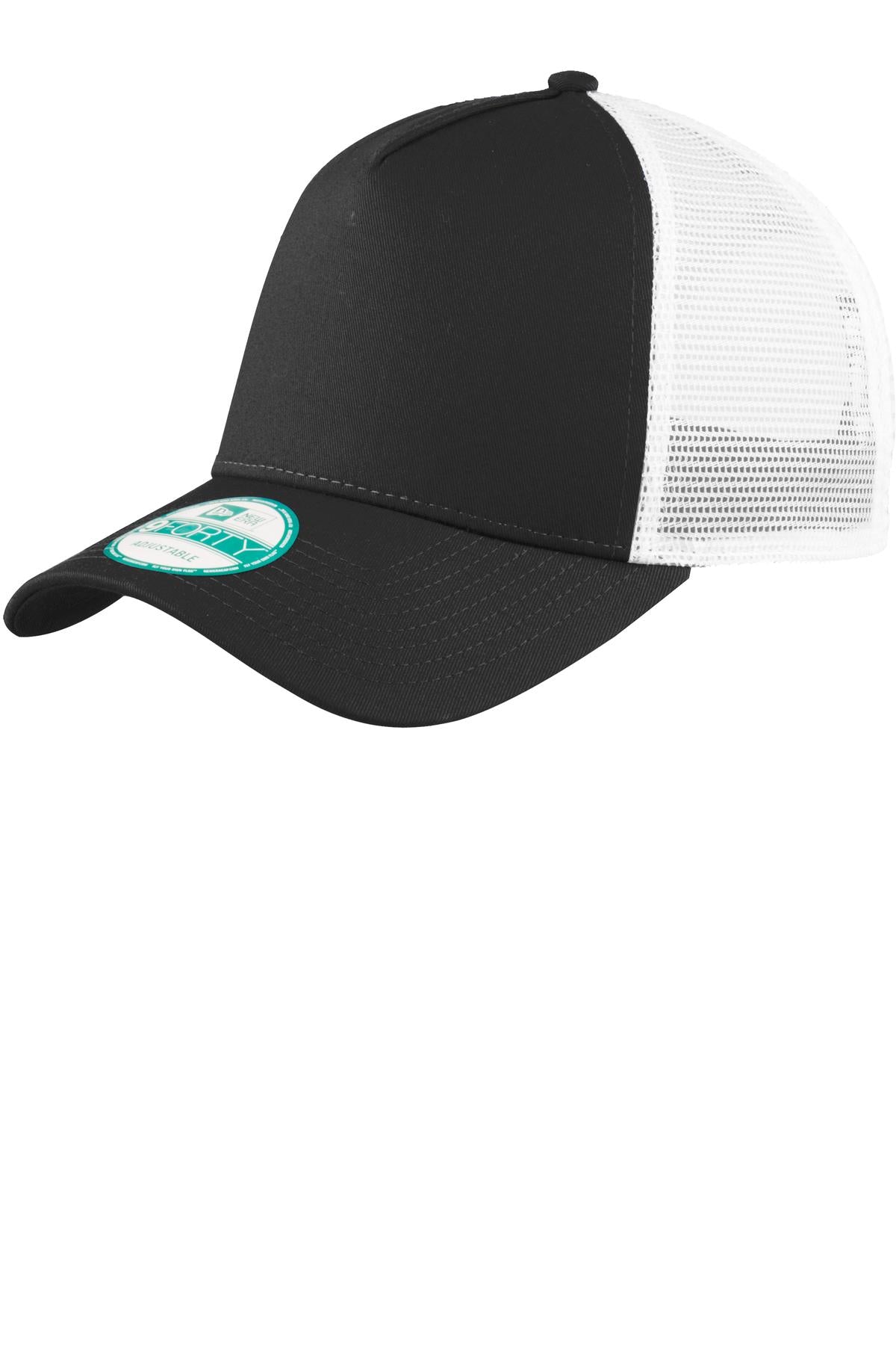 This 5-panel cap has mesh mid and back panels for superior ventilation and a trend-right snapback cl