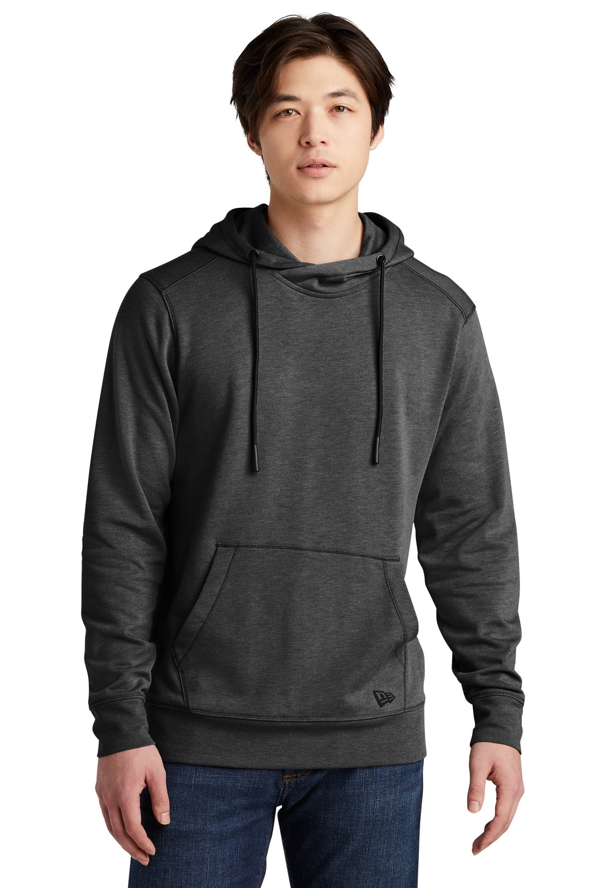 This midweight hoodie is as comfortable in the stands as it - Black Heather
