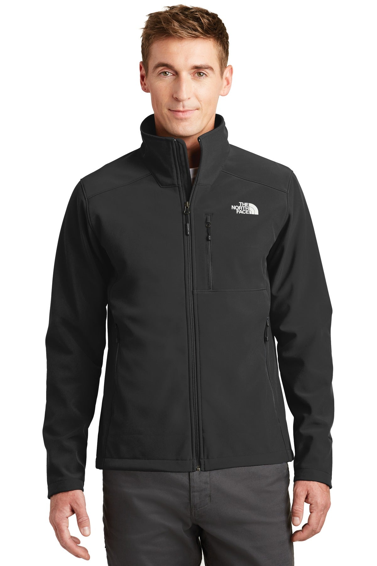 351 g/m2 WindWall96/4 recycled post-consumer polyester/elast - TNF Black