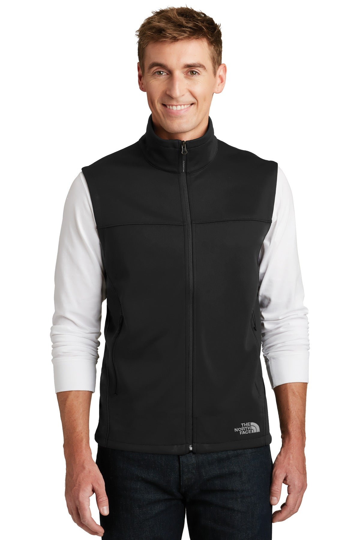 306 g/m2 WindWall 100% recycled post-consumer polyester wit - TNF Black