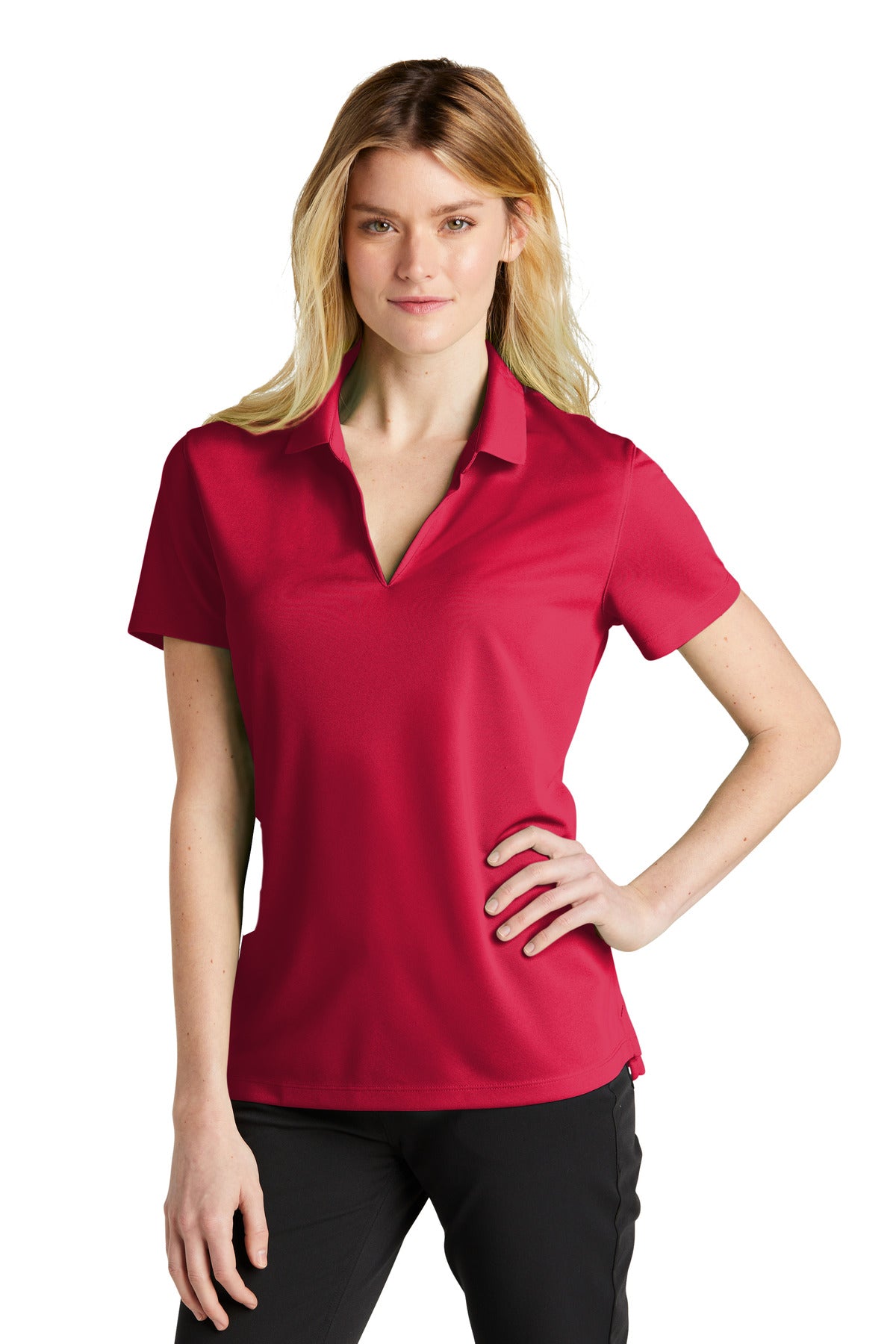 The best-selling Nike polo just got better. Still engineered - University Red