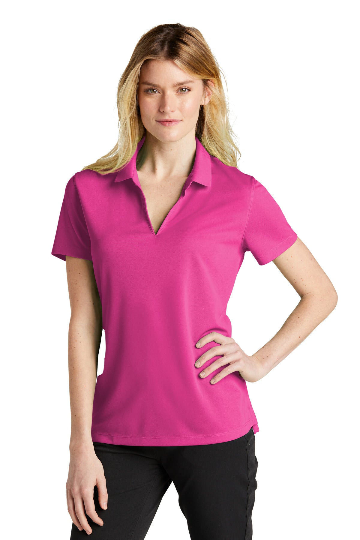 The best-selling Nike polo just got better. Still engineered - Vivid Pink