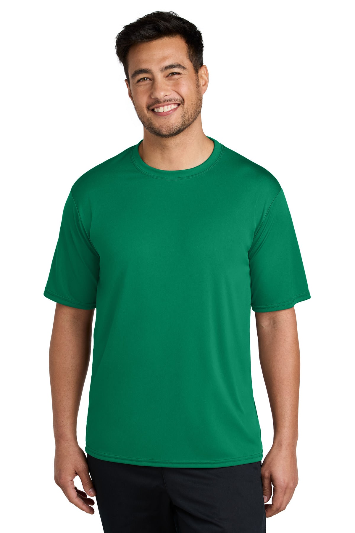 Rated UPF50 to help combat harmful UV rays this tee also per - Kelly