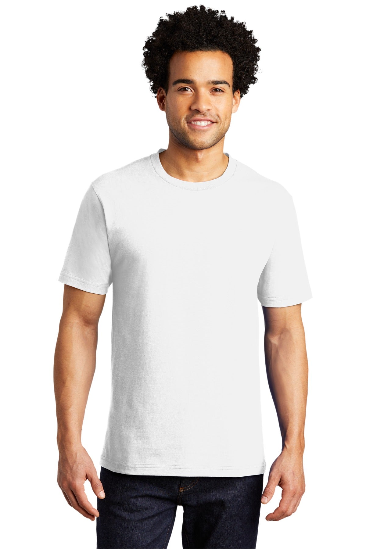 An everyday essential with a roomier fit our Bouncer Tee is - White