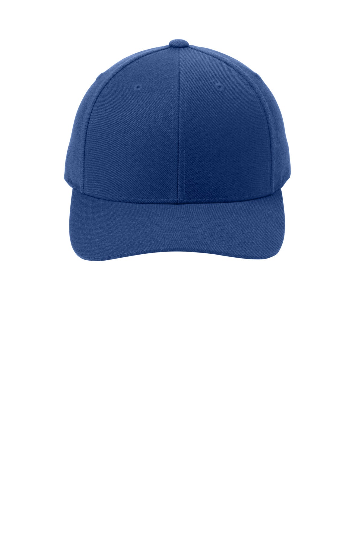 Fabric: 80/20 acrylic/wool (Solids) 92/8 poly/spandex (Grey Heather)Structure: StructuredProfile: Mi