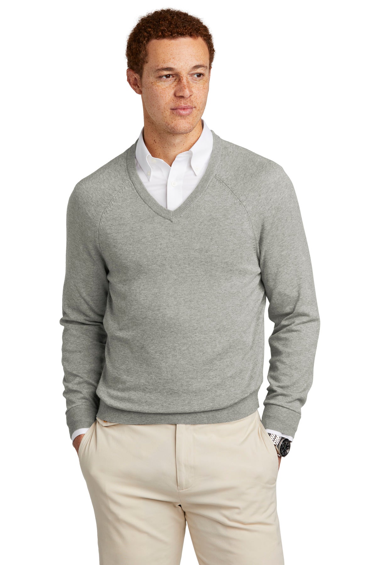A super-soft evolution of the classic sweater silhouette des - Light Shadow Grey Heather